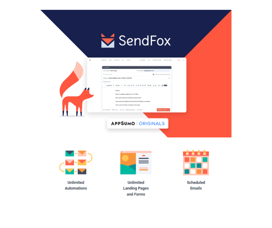 SendFox review by EdITCon